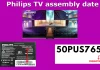 Sådan finder du dit Philips TV’s produktionsår
