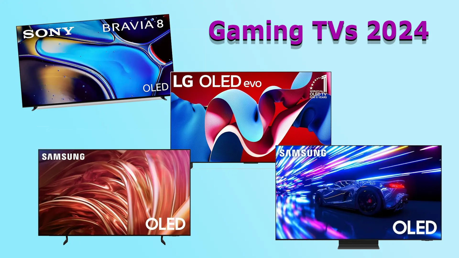 gaming TVs 2024