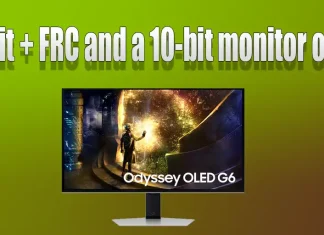Forskellen mellem en 8-bit + FRC og en 10-bit skærm eller TV