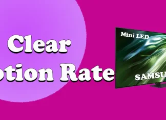 Hvad er Clear Motion Rate i Samsung TV