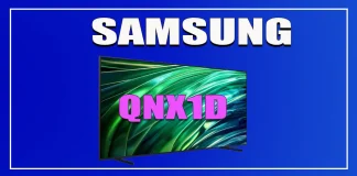 Samsung Neo QLED 4K QNX1D TV 2024, specialmodel