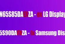 Samsung OLED TV – Hvilket display er installeret, LG eller Samsung