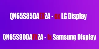 Samsung OLED TV – Hvilket display er installeret, LG eller Samsung