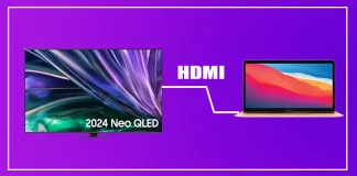 Sådan tilslutter du en MacBook til et TV